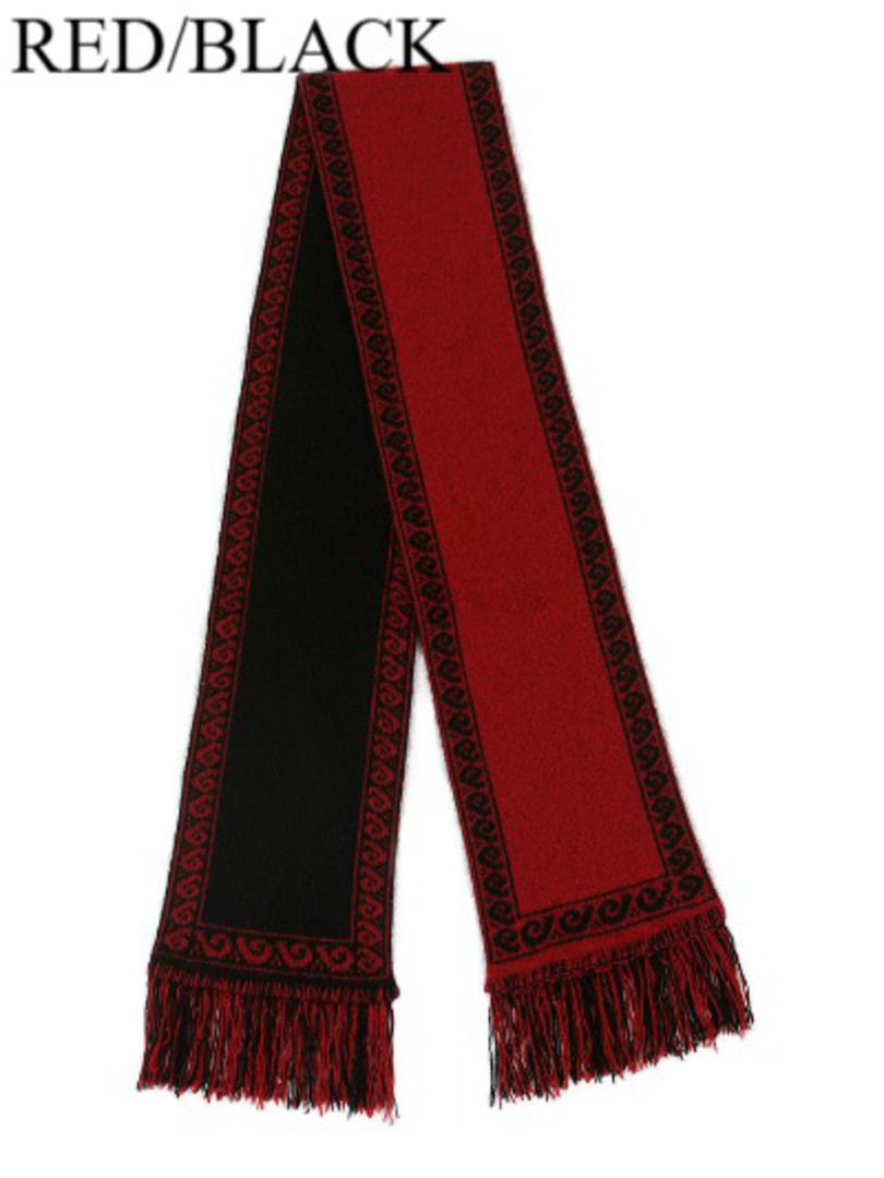 Merino Possum Reversible Koru Scarf image 2